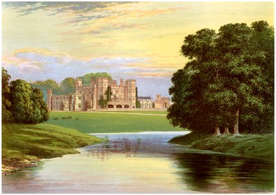 Sundorne Castle, bei Shrewsbury, Shropshire, Heimat der Familie Corbet-Pigott, um 1880 von Unbekannt