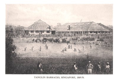 Tanglin-Kasernen, Singapur, 1869-1870, 1912 von Unbekannt