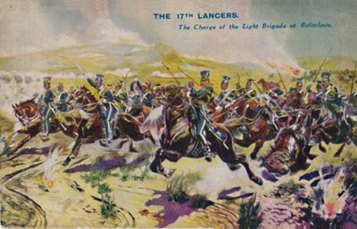 Die 17. Lanzenreiter. Der Angriff der Leichten Brigade bei Balaklawa, 1854, 1939 von Unbekannt