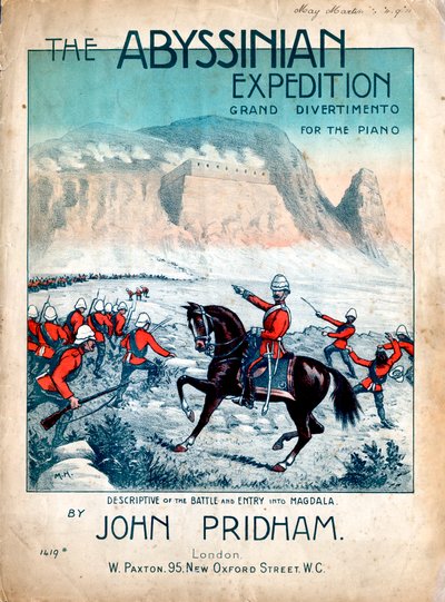 Die abessinische Expedition, 1868 von Unbekannt