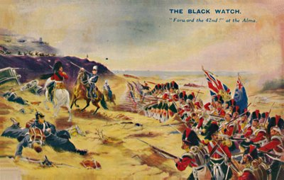 Die Black Watch. Vorwärts die 42.! an der Alma, 1854, 1939 von Unbekannt