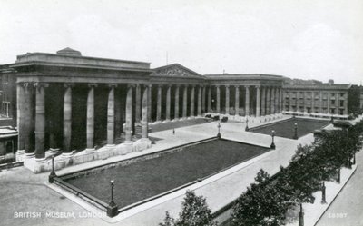 Das British Museum, Great Russell Street, London, 20. Jahrhundert von Unbekannt