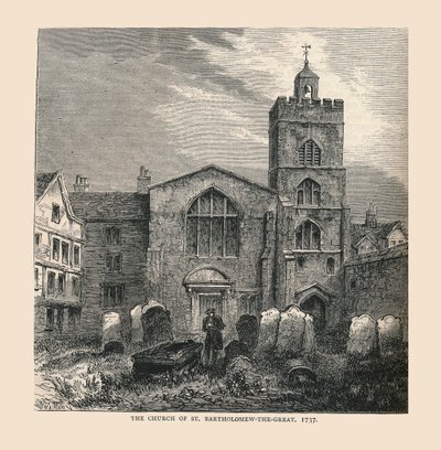 Die Kirche St. Bartholomäus der Große von Unbekannt