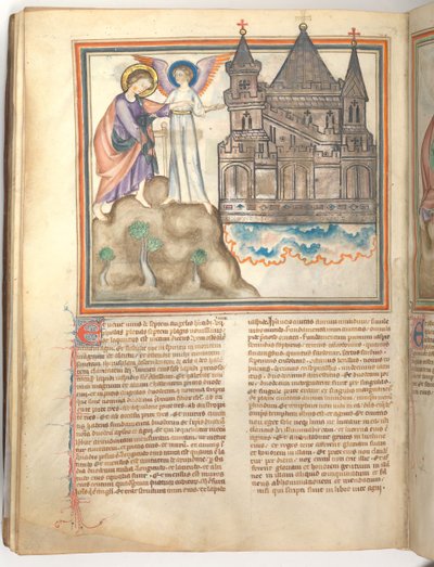 Die Apokalypse der Klöster, ca. 1330 von Unbekannt