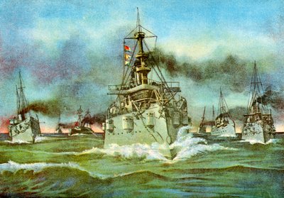 Das Fliegende Geschwader, Spanisch-Amerikanischer Krieg, 1898 von Unbekannt