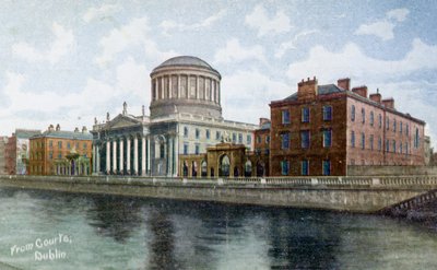 Die Vier Gerichte, Dublin, Irland, ca. 1900er-1920er Jahre von Unbekannt