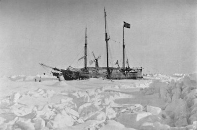 Die Fram im Eis, 1895, 1897 von Unbekannt
