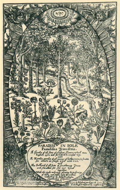 Der Garten Eden, 1629, 1944 von Unbekannt