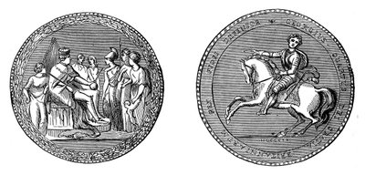 Das große Siegel von König George IV von Unbekannt