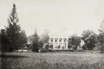 Das Haus des Levashovs-Anwesens Osinovaya Roshcha, 1885 von Unbekannt
