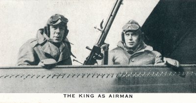 Der König als Flieger von Unbekannt