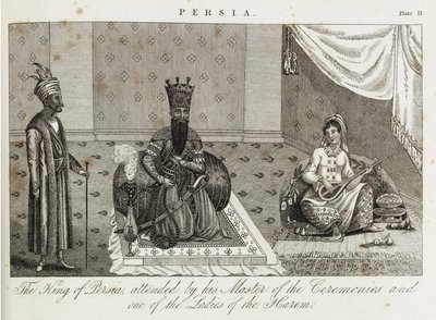 Der König von Persien, ca. 1810-1829 von Unbekannt