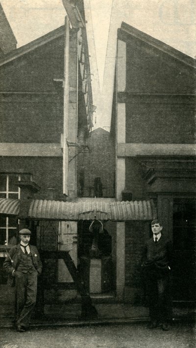 Der Meridian von Greenwich, von dem alle Zeitmessungen ausgehen, 1901 von Unbekannt