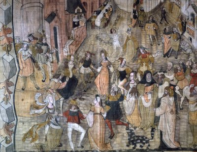 Das Geheimnis der Rache Jesu Christi, Detail, ca. 1630 von Unbekannt