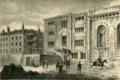 Das alte Postamt in der Lombard Street, um 1800, ca. 1872 von Unbekannt