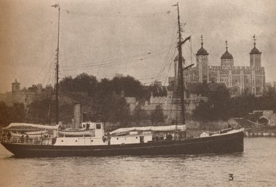 Die Quest, bei der Sir Ernest Shackleton im September 1921 aufbrach, auf was sich als seine letzte Reise herausstellen sollte von Unbekannt