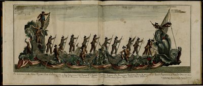 Die Regatta in Venedig zu Ehren von Prinz Edward 1739-1767, Herzog von York, am 4. Juni 1764, ca. 1764 von Unbekannt