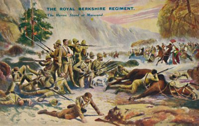 Das Royal Berkshire Regiment. Der heldenhafte Stand bei Maiwand, 1880, 1939 von Unbekannt
