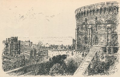 Der Königsturm von der Unterkunft des Königs von Schottland, 1895 von Unbekannt