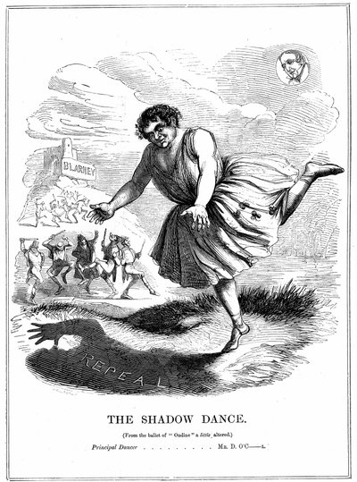 Der Schattentanz, 1843 von Unbekannt