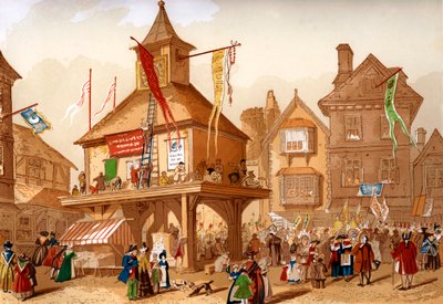 Das Shakespeare-Jubiläum in Stratford-upon-Avon, ca. 1850 von Unbekannt