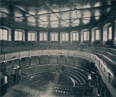 Das Sheldonian Theatre, Oxford, 1903 von Unbekannt