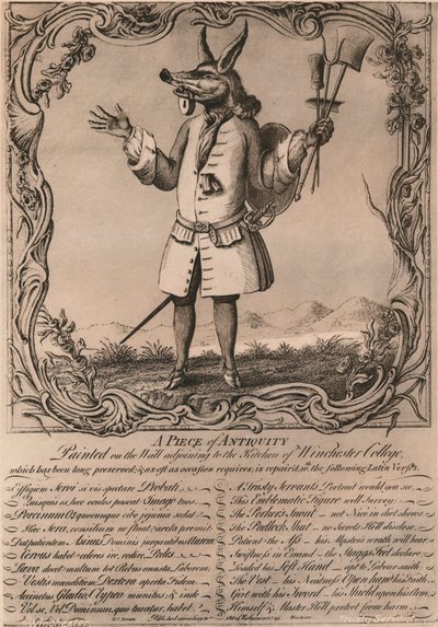 Der treue Diener, 1579, frühes 20. Jahrhundert von Unbekannt