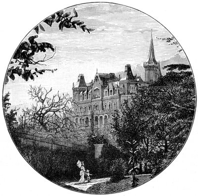 Die Villa Clara, Baveno, Lago Maggiore, Norditalien, 1900 von Unbekannt