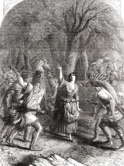 Die Entführung und spätere Ermordung von Jennie alias Jane McCrea durch Indianer im Jahr 1777 während des Amerikanischen Unabhängigkeitskrieges von Unbekannt