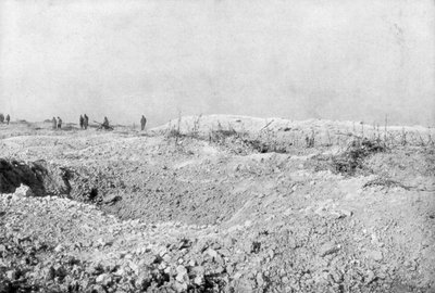 Die Landschaft von Mort-Homme, Verdun, Frankreich, Erster Weltkrieg, 1917 von Unbekannt