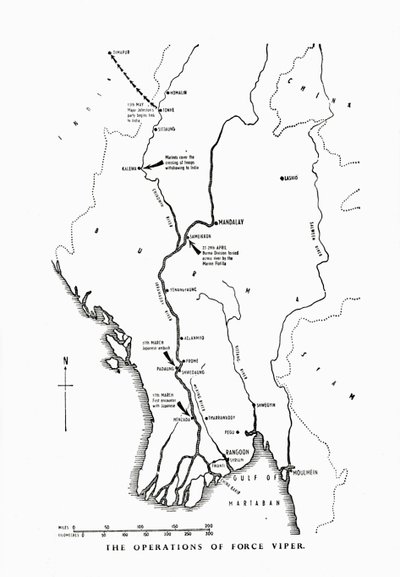 Die Operationen der Force Viper, Burma, Zweiter Weltkrieg, 1942-1943 von Unbekannt