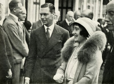 Ihre Majestäten auf der Royal Agricultural Show, Southampton, 1932, 1937 von Unbekannt