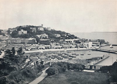 Torquay - Gesamtansicht von Waldron Hill von Unbekannt