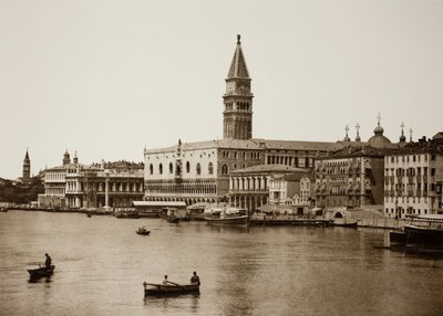 Ohne Titel 99 [Dogenpalast und Canal Grande, Venedig] von Unbekannt