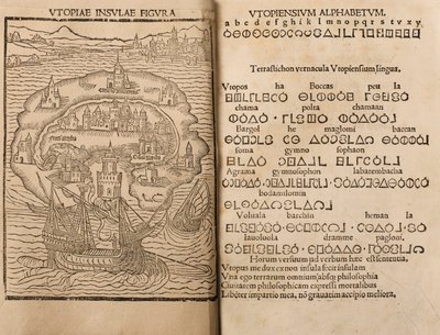Utopia von Thomas More, 1516 von Unbekannt