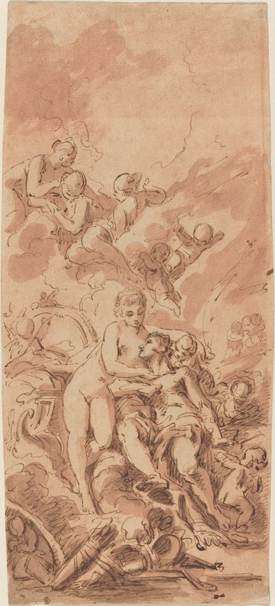 Venus an der Schmiede des Vulkan von Unbekannt