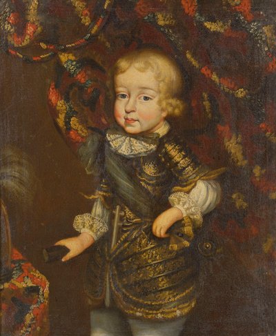 Viktor Amadeus I. 1587-1637, Herzog von Savoyen, als Kleinkind, 17. Jahrhundert von Unbekannt
