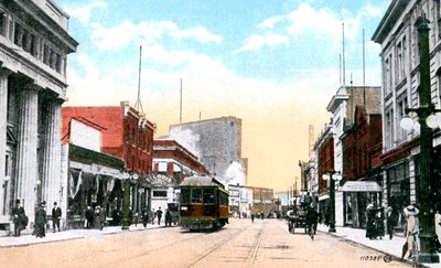 Victoria Avenue, Fort William Thunder Bay, Ontario, Kanada, um 1900 von Unbekannt