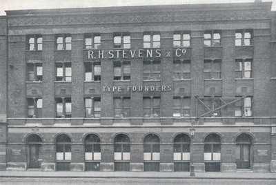 Ansicht der Gießerei, Southwark Street, 1909 von Unbekannt