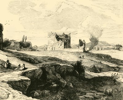 Blick auf die Campagna von der Via Appia, 1890 von Unbekannt