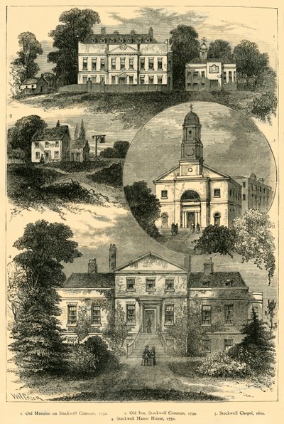 Ansichten im alten Stockwell, ca. 1878 von Unbekannt