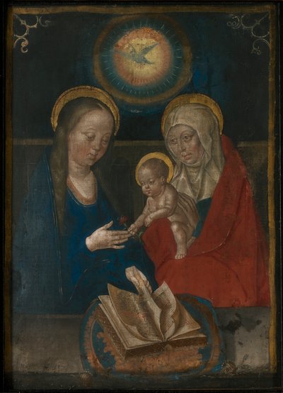 Jungfrau und Kind mit der heiligen Anna Anna selbdritt, 1500 von Unbekannt