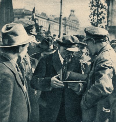 Wladimir Iljitsch Lenin, russischer Bolschewikenführer, 1. März 1920 von Unbekannt