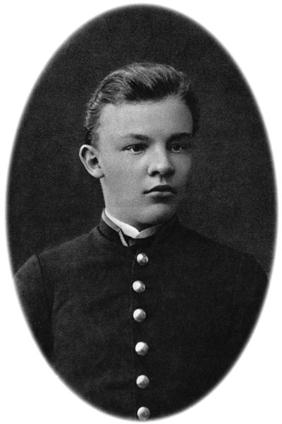 Wladimir Uljanow Lenin als Gymnasiast, Simbirsk, Russland, 1879 von Unbekannt