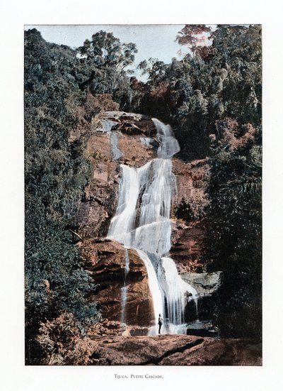 Wasserfall in Tijuca, Rio de Janeiro, Brasilien von Unbekannt