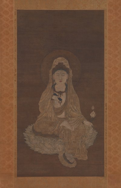 Weißgekleideter Kannon, 13. Jahrhundert von Unbekannt