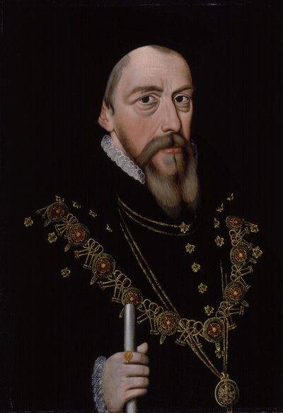 William Cecil, 1. Baron Burghley, nach 1572 von Unbekannt