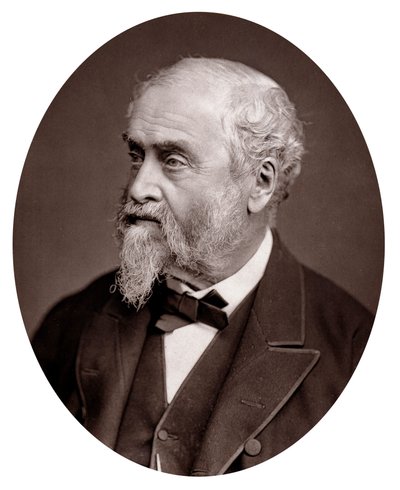 William Harrison Ainsworth 1805-1882, englischer historischer Romanautor, 1881 von Unbekannt