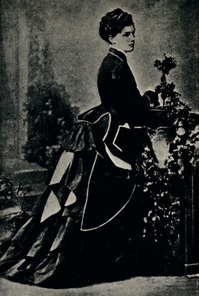 Winston Churchills amerikanische Mutter, 1880er Jahre, 1945 von Unbekannt