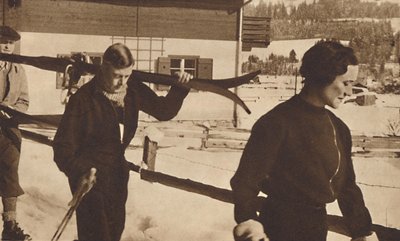 Wintersport, Österreich, 1935, 1937 von Unbekannt